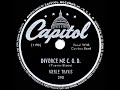 1946 Merle Travis - Divorce Me C.O.D. (#1 C&W hit for 14 weeks)
