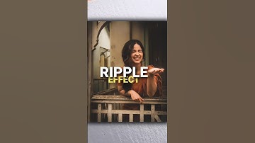 Ripple effect tutorial in alight motion 🌺 | Ripple effect in mobile | #alightmotionedit