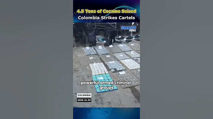 Colombia Seizes 4.5 Tons of Cocaine, Delivering Major Blow to Gulf Clan Trafficking Network