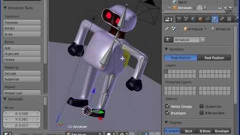 Creating an armature for a mesh - Aparima College 3D Club