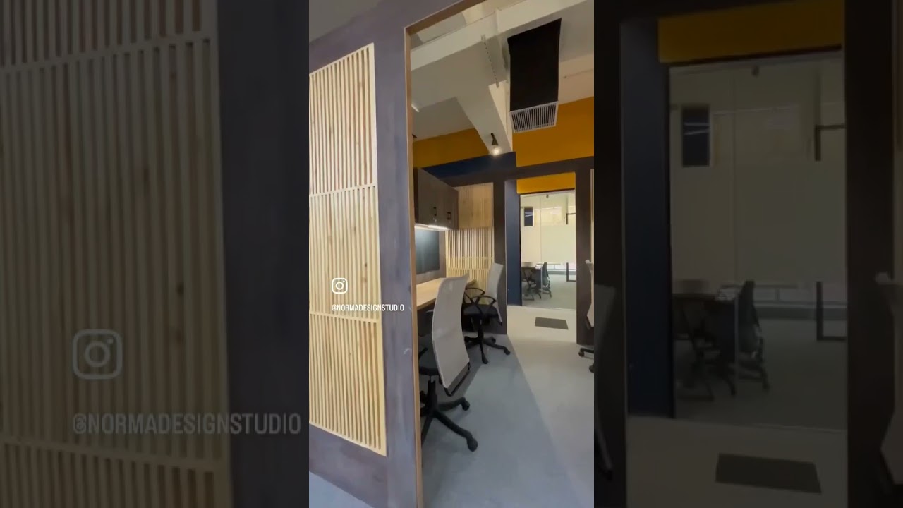 Commercial Space Designing.  Space of 10000 Sq ft. turned into  pragmatic co-working office 