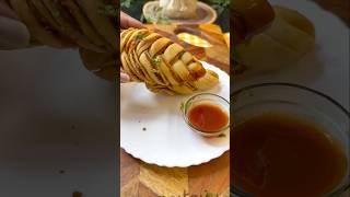 🔥 Crispy Stuffed Braided Bread Recipe 😍 | Bakery Style Snack at Home #shorts #crispysnacks