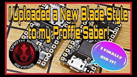 My First Uploaded Bladestyle for Proffie   How I Finally Broke THe Code!