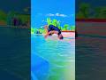 front flip in swimming pool #shortvideo #viralvideos #backflip #parkour #publicreaction