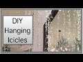 Christmas Decorations | Hanging Icicles from the Ceiling!