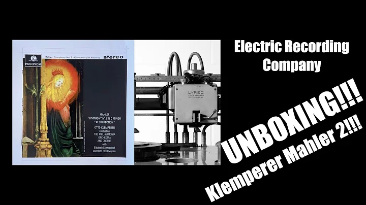 Electric Recording Company - Mahler 2 | rare vinyl records | unboxing | vinyl record review |