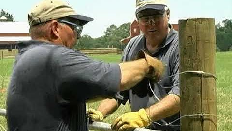 How to Install Fixed Knot Fence