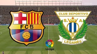 La liga 2019/20 - fc barcelona vs leganes 16/06/20 fifa 20