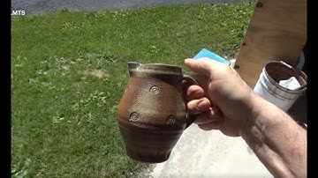 2nd firing converted kiln results - May 24, 2019 with Simon Leach