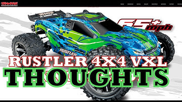 NEW Traxxas Rustler 4x4 VXL - FIRST IMPRESSIONS