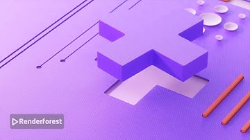 3D Abstract Shapes Intro