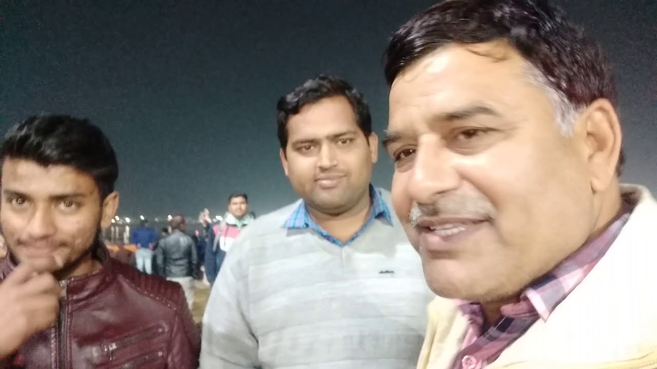 रात में भी होता है स्नान प्रयागराज के संगम में। अद्भुत रिपोर्ट। braj bhushan iitk