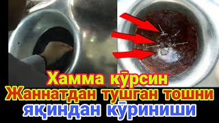 ДОЛЗАРБ ЖАННАТДАН ТУШГАН ТОШНИ ЯҚИНДАН КӮРИНИШИ