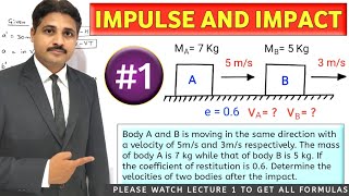 IMPULSE AND IMPACT SOLVED PROBLEM 1 IN ENGINEERING MECHANICS (LECTURE 2)