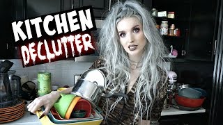 Declutter/Organize My Kitchen With Me