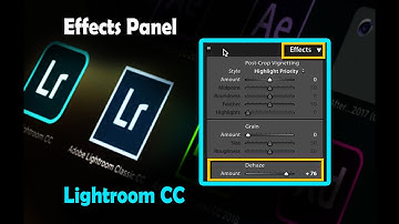 How To Use the Effects Panel in Lightroom CC | Loyal Academy |