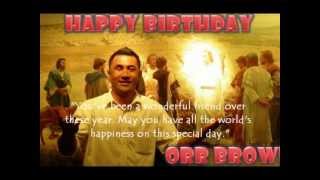 Miniatura de vídeo de "Happy Birthday Orr Brown"