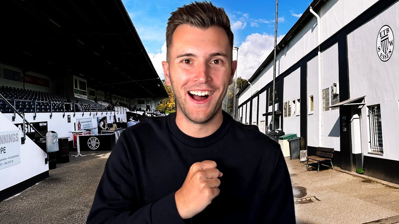 Ich besuche ein Traditionsstadion im Ruhrgebiet! 🔥 Abenteuer im Uhlenkrugstadion