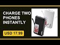 Best Cheap Portable Charger 5000mAh Dual Cable Power Bank