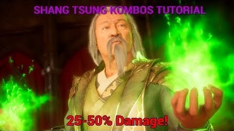 Shang Tsung BEST NINJA KOMBOS | MK11 TUTORIAL (Ps4)