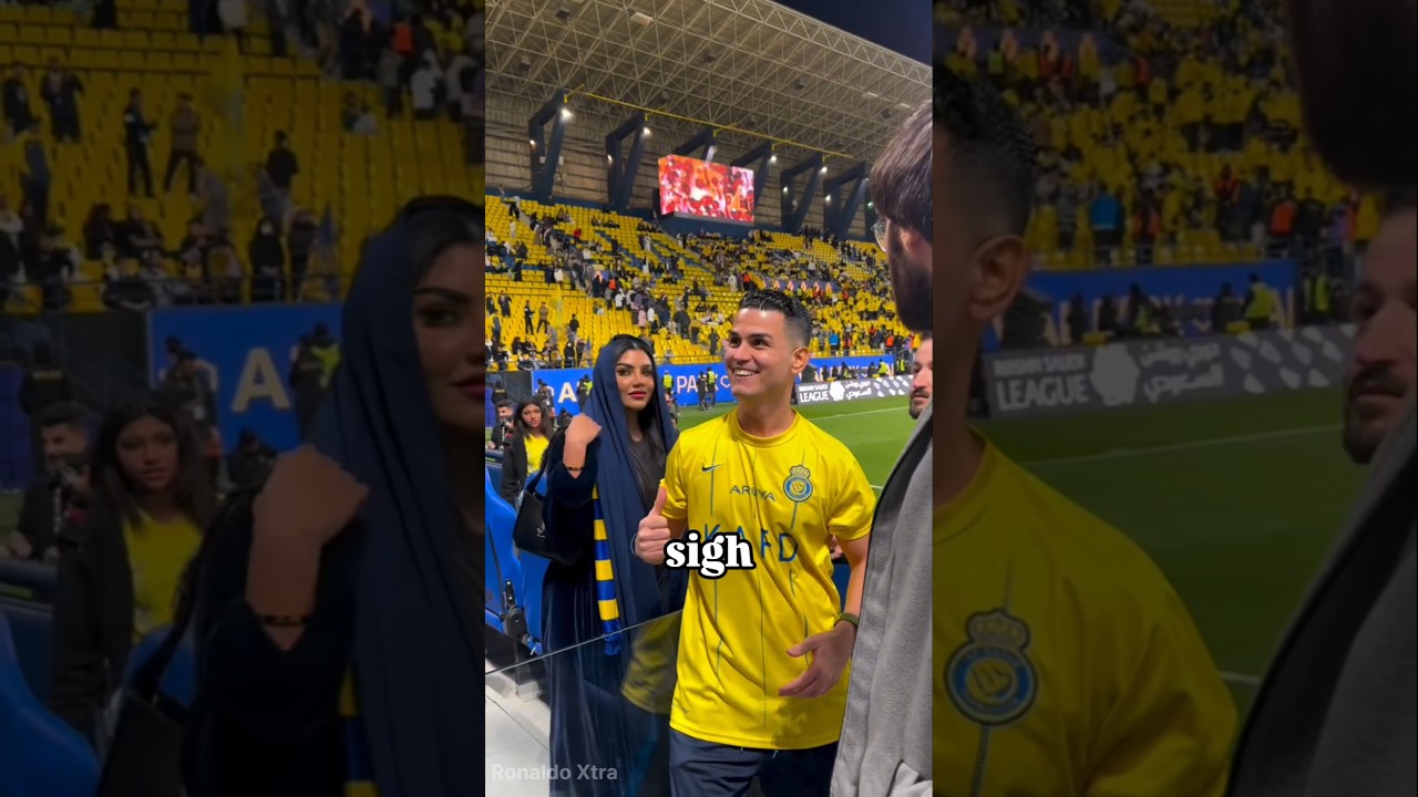 Fake Cristiano Ronaldo Almost Got Arrested After This Stadium Prank 😳🔥