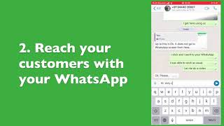 WhatsApp Widget and UC BROWSER screenshot 1