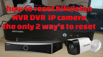 How to Reset Your Hikvision DVR/NVR/IP Camera with Hik-Partner Pro with Your Phone in 5 Mins #reset