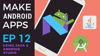 How to Make an Android App - Ep 12 - Using Variables & Linking the Layout to the Java Code screenshot 1