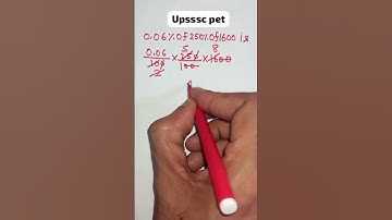 Thumbnail of #percentage #upsssc #pet #trending #railway #ssc