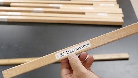 Teaching metric measurements suggestion --- length. // Homemade Science with Bruce Yeany