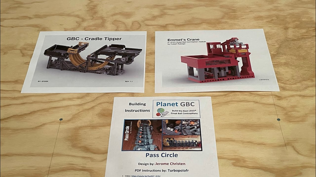 LEGO GBC - Awesome Modules And Instructions From Planet GBC