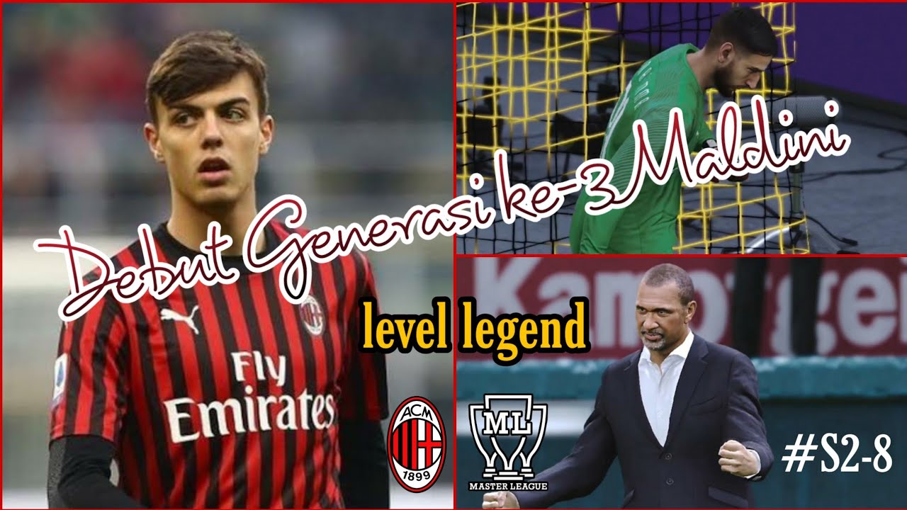 Debut Generasi Ke 3 Maldini di Liga Champions - Milan  