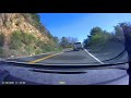 California mountain road drive 13