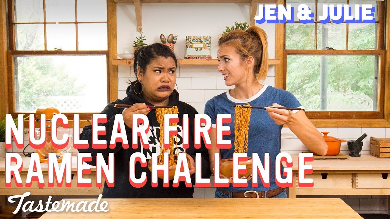 Nuclear Fire Ramen Challenge | Tastemade