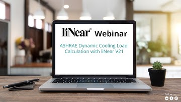 ASHRAE Dynamic Cooling Load Calculation with liNear V21