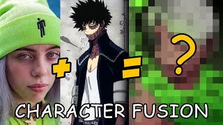 CHARACTER FUSION - Billie Eilish & Dabi [Speed painting]