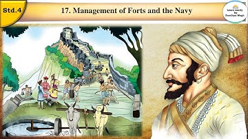 Management of Forts and the Navy | std 4 | lesson 17 | EVS Part 2 | Maharashtra State Board