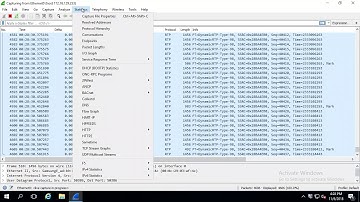 Analyzing RTP Streams with Wireshark