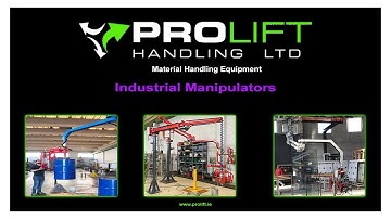 Industrial Manipulators - Prolift Handling.  Electric Industrial Manipulator Arm In Action #shorts