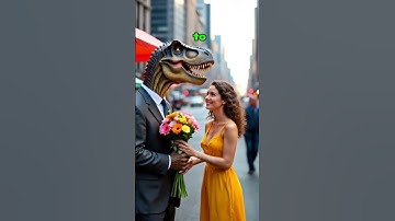 Thumbnail of T Rex in Love #dinomite #dinosaur #jurassicworld #jurassicpark #viral #dinosaurfossils