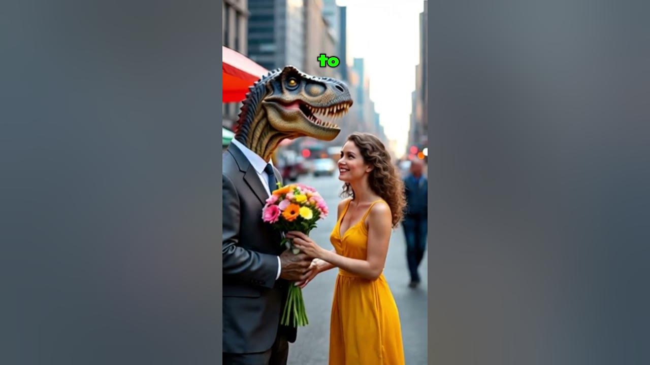 T Rex in Love #dinomite #dinosaur #jurassicworld #jurassicpark #viral #dinosaurfossils