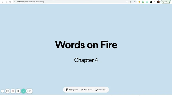 Words on Fire  Ch  4