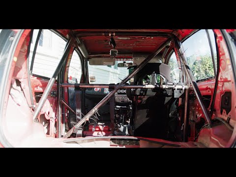 INSTALLING A ROLL CAGE IN THE SIRION! | Daihatsu Challenge