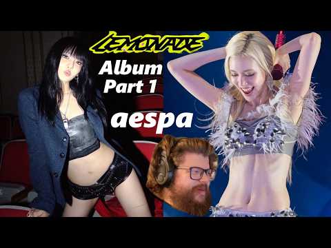 WINTER ON DEMON TIME?! aespa 에스파 Lemonade FULL ALBUM REACTION Part 1 + Karina Live WOULD YOU RECORD