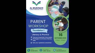 Information Foundation 1 Literacy & Phonics Parent Workshop Update