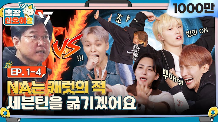 [sub]🧳💎EP.1-4ㅣ당신은 심각한 세븐틴 중독입니다. 마치,, 된 것 같아 캐럿 | 🧳출장십오야2 x 세븐틴