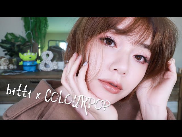 GRWM 到另一個城市✨  學生最愛歐美彩妝 ColourPop 三款聯名眼影開箱！FROZEN 2、Pony  Bitti Unboxing & Swatches