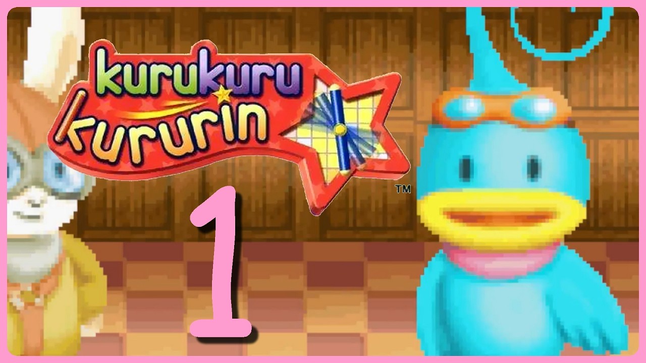 ☆kururin☆ KURU KURU KURURIN # 01 🌀 Kururin's Unusual Flying Object! - YouTube