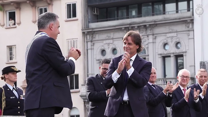 El Rey en la Ceremonia de Transmisión del Mando Presidencial del presidente Orsi