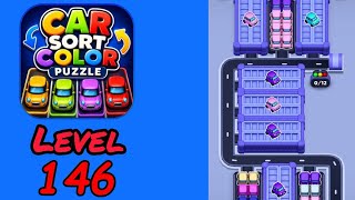 Car Sort Color Puzzle Level 146 Walkthrough